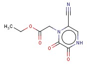 1(2H)-PYRAZINEACETIC ACID, 6-CYANO-3,4-DIHYDRO-2,3-DIOXO-, ETHYL ESTER