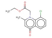 (8-CHLORO-2-METHYL-4-OXO-4H-QUINOLIN-1-YL)-ACETIC ACID ETHYL ESTER