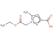 1-ETHOXYCARBONYLMETHYL-5-METHYL-1H-PYRAZOLE-3-CARBOXYLIC ACID