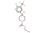 4-(4-氯-3-三<span class='lighter'>氟</span>甲基苯基)-4-羟基哌啶-1-<span class='lighter'>甲酸</span><span class='lighter'>乙</span><span class='lighter'>酯</span>