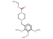 1-PIPERAZINECARBOXYLIC ACID, 4-[(2,3,4-TRIMETHOXYPHENYL)METHYL]-, ETHYL ESTER