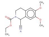 1-<span class='lighter'>氰</span><span class='lighter'>基</span>-2-乙氧羰基-6,7-二甲-1,2,3,4-四氢异<span class='lighter'>喹啉</span>