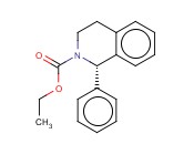 ETHYL (S)-1-PHENYL-<span class='lighter'>1,2,3,4-TETRAHYDRO</span>-2-ISOQUINOLINECARBOXYLATE