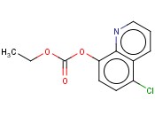 碳酸-5-氯-8-<span class='lighter'>喹啉</span><span class='lighter'>基</span>-乙基酯