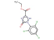 ETHYL 2,5-DIHYDRO-5-OXO-1-(2,4,6-TRICHLOROPHENYL)-1H-1,2,4-TRIAZOLE-3-CARBOXYLATE