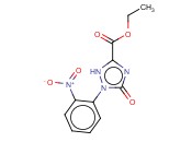 ETHYL 2,5-DIHYDRO-1-(2-NITROPHENYL)-5-OXO1H-1,2,4-TRIAZOLE-3-CARBOXYLATE