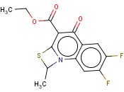 Ethyl 6,7-difluoro-1-methyl-4-oxo-1,4-dihydro-[1,3]thiazeto[3,2-a]quinoline-3-carboxylate