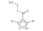 ETHYL 3,5-DIBROMO-1H-PYRAZOLE-4-<span class='lighter'>CARBOXYLATE</span>