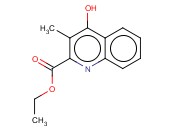 <span class='lighter'>4-HYDROXY-3-METHYL-2-QUINOLINECARBOXYLIC</span> ACID, ETHYL <span class='lighter'>ESTER</span>