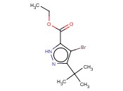 4-BROMO-3-(1,1-DIMETHYLETHYL)-1H-PYRAZOLE-5-CARBOXYLIC ACID ETHYL ESTER