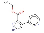 ETHYL 4-(PYRIDIN-3-YL)-1H-PYRAZOLE-3-CARBOXYLATE