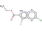 ETHYL 2-CHLORO-7-IODO-5H-PYRROLO[2,3-B]PYRAZINE-6-CARBOXYLATE