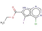 ETHYL 4-CHLORO-5-IODO-7H-PYRROLO[2,3-D]PYRIMIDINE-6-CARBOXYLATE