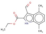 3-FORMYL-4,7-DIMETHYL-1H-INDOLE-2-CARBOXYLIC ACID ETHYL ESTER