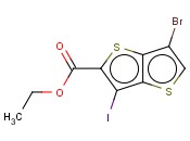 THIENO[3,2-B]THIOPHENE-2-CARBOXYLIC ACID, 3-IODO-6-BROMO-, ETHYL ESTER