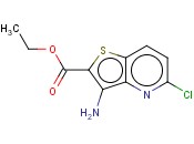 3-AMINO-5-CHLORO-THIENO[3,2-B]PYRIDINE-2-CARBOXYLIC ACID ETHYL ESTER