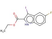 ETHYL 5-FLUORO-3-IODO-1H-INDOLE-2-CARBOXYLATE