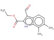 3-FORMYL-6,7-DIMETHYL-1H-INDOLE-2-CARBOXYLIC ACID ETHYL ESTER