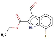 7-FLUORO-3-FORMYL-1H-INDOLE-2-CARBOXYLIC ACID ETHYL ESTER