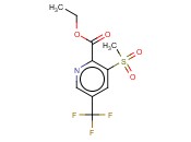 ETHYL 3-(METHYLSULFONYL)-5-(TRIFLUOROMETHYL)PICOLINATE