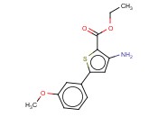 3-AMINO-5-(3-METHOXY-PHENYL)-THIOPHENE-2-CARBOXYLIC ACID ETHYL ESTER