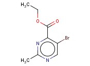 5-<span class='lighter'>溴</span>-2-甲基嘧啶-4-甲酸<span class='lighter'>乙</span><span class='lighter'>酯</span>