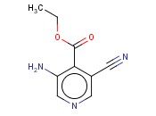 ETHYL 3-AMINO-5-<span class='lighter'>CYANOPYRIDINE</span>-4-CARBOXYLATE