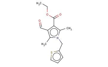 4-<span class='lighter'>甲</span><span class='lighter'>酰</span>基-2,5-二甲基-1-(2-<span class='lighter'>噻吩</span>甲基)-1H-吡咯-3-羧酸<span class='lighter'>乙</span>酯