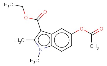 ETHYL 5-ACETYLOXY-1,2-DIMETHYLINDOLE-3-CARBOXYLATE
