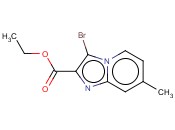 3-BROMO-7-METHYL-IMIDAZO[1,2-A]PYRIDINE-2-CARBOXYLIC ACID ETHYL ESTER
