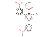 ETHYL 4-METHYL-2,6-BIS(3-NITROPHENYL)PYRIMIDINE-5-CARBOXYLATE