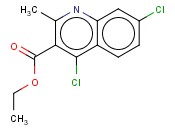 ETHYL <span class='lighter'>4,7-DICHLORO-2-METHYLQUINOLINE-3-CARBOXYLATE</span>