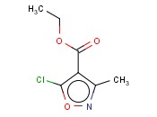 Ethyl 5-chloro-3-methylisoxazole-4-carboxylate