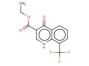4-羟基-8-三<span class='lighter'>氟</span>甲基喹啉-3-<span class='lighter'>甲酸</span><span class='lighter'>乙</span><span class='lighter'>酯</span>