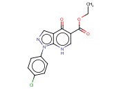 ETHYL 1-(4-CHLOROPHENYL)-4-OXO-4,7-DIHYDRO-1H-PYRAZOLO[3,4-B]PYRIDINE-5-CARBOXYLATE
