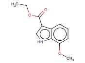 7-<span class='lighter'>METHOXYINDOLE</span>-3-CARBOXYLIC ACID ETHYL ESTER