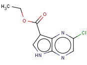 ETHYL 2-CHLORO-5H-PYRROLO[2,3-B]PYRAZINE-7-CARBOXYLATE