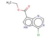 4-氯-5氢-吡咯并[3,2-D]嘧啶-7-甲酸<span class='lighter'>乙</span><span class='lighter'>酯</span>