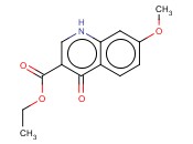 ETHYL <span class='lighter'>4-HYDROXY-7-METHOXYQUINOLINE-3-CARBOXYLATE</span>