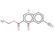 6-CYANO-4-OXO-1,4-DIHYDRO-QUINOLINE-3-CARBOXYLIC ACID ETHYL ESTER
