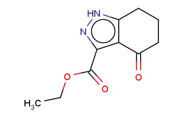 4-氧-4,5,6,7-四氢-1氢-<span class='lighter'>吲哚</span>-3-<span class='lighter'>甲酸</span>乙酯
