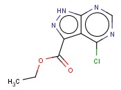 ETHYL 4-CHLORO-1H-PYRAZOLO[3,4-D]PYRIMIDINE-3-CARBOXYLATE