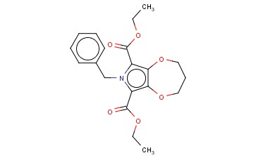 <span class='lighter'>DIETHYL</span> <span class='lighter'>1-BENZYL-3,4-PROPYLENEDIOXYPYRROLE-2,5-DICARBOXYLATE</span>