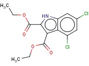 4,6-二<span class='lighter'>氯</span>-1H-<span class='lighter'>吲哚</span>-2,3-二甲酸二乙酯