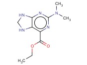 ETHYL 2-(DIMETHYLAMINO)-8,9-DIHYDRO-7H-PURINE-6-CARBOXYLATE