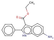 6-<span class='lighter'>氨基</span>-2-苯基-1H-<span class='lighter'>吲哚</span>-3-甲酸乙酯