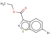 6-<span class='lighter'>溴</span>-1,2-苯并异噻唑-3-甲酸<span class='lighter'>乙</span><span class='lighter'>酯</span>