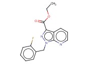 ETHYL 1-(2-FLUOROBENZYL)-1H-PYRAZOLO[3,4-B]PYRIDINE-3-CARBOXYLATE