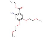 2-氨基-4.5-双-(甲氧基乙氧基)苯甲酸乙酯