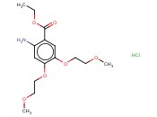 2-氨基-4,5-双(2-甲氧基<span class='lighter'>乙</span>氧基)<span class='lighter'>苯甲酸</span><span class='lighter'>乙</span><span class='lighter'>酯</span>盐酸盐